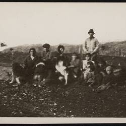 Photograph, Yaghan, Rio Douglas, Navarino Island, Magallanes, Chilean Antarctic, Chile, 27/05/1929