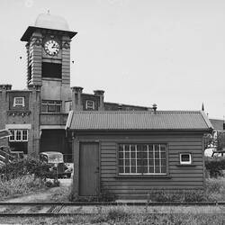 Photograph - H.V. McKay Massey Harris, Showroom and Clock Tower, Sunshine, Victoria, 1930-1950