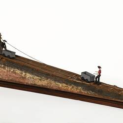 Tramway Model - Inclined Self Acting, Carl Nordstrom, 1858