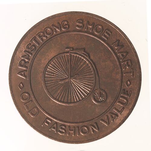 Medal - Armstrong Shoe Mart, Frankston, Victoria, Australia, 1983
