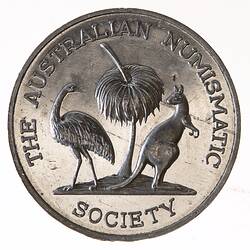 Medal - Capricornia Festival, Australian Numismatic Society, Queensland, Australia, 1966