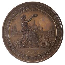 Medal - International Exhibition, Sydney, Bronze Prize, 1879 AD