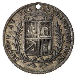 Medal - Victorian Exhibition Commemorative, 1872 AD