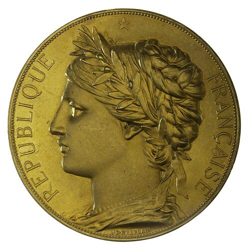Medal - Paris Exposition Universelle Internationale Gold Prize, 1878 AD