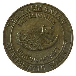 Medal - Tasmanian Numismatic Society and Tasmanian Museum, 2001 AD