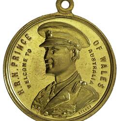 Medal - Visit of the Prince of Wales to Gawler, 1920 AD