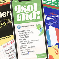 Isol-Aid Online Music Festival, Edition 28, Designed by Sebastian White, 27 Sep 2020