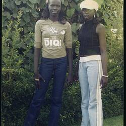 Digital Photograph - Nyadol Nyuon & Nyameer Nyuon, Kenya, circa 2000-02