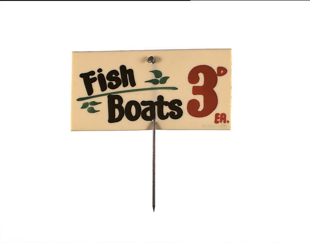 Price Ticket - Fish Boats 3d.