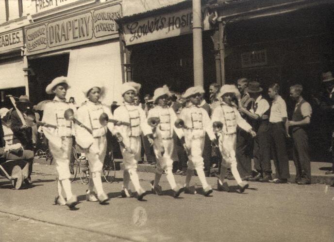 Photograph - Street Parade, Ballarat, 1935