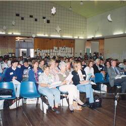 Digital Photograph - Attendees at Opening Session, Women on Farms Gathering, Tallangatta, 1993