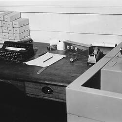 Photograph - CSIRAC Computer, Program & Data Preparation Station, circa 1956