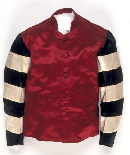 Racing silks jacket.