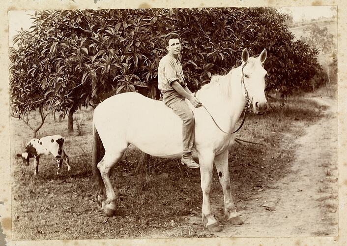 Digital Photograph - William James Partington, Greensborough circa 1885