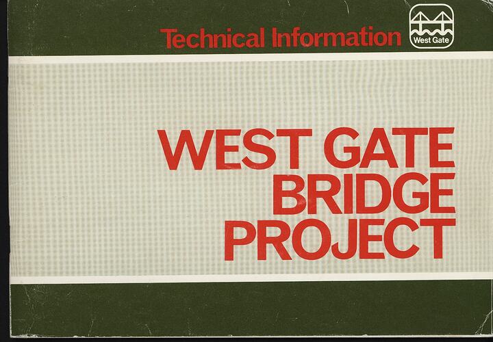 Booklet - Technical Information West Gate Bridge Project