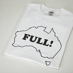 T Shirt - 'Australia Full', Men's, White, circa 2009