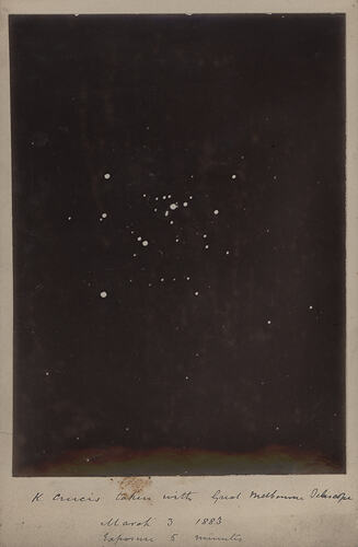 Photograph - K Crucis, Taken With The Great Melbourne Telescope, Victoria, 3 Mar 1883