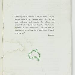 Booklet - Australia, A Guide for Newcomers, 1961