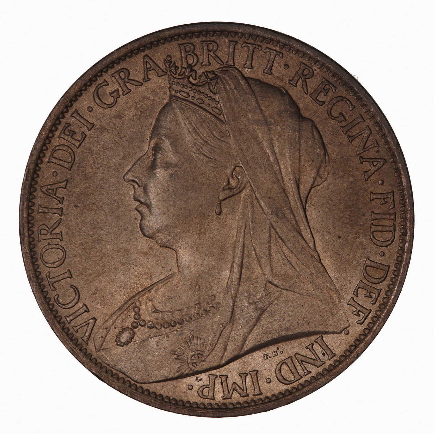 コレクション 1898 G.BRITAIN PENNY NGC MS64 BN Coin - Penny, Queen Victoria, Great Britain, 1898