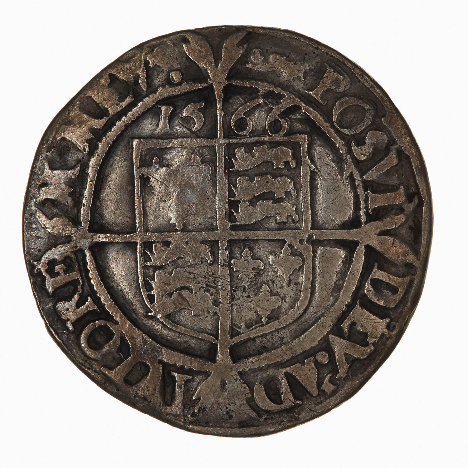 Coin - Sixpence, Elizabeth I, England, Great Britain, 1566