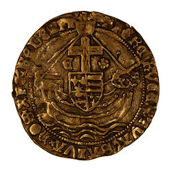 Coin - Angel, Edward IV, England, 1477-1480 (Reverse)