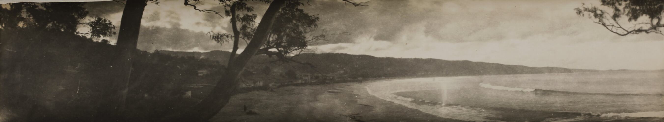 Photograph - Coastal Landscape, Lorne, Victoria, circa 1920s