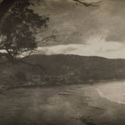 Photograph - Coastal Landscape, Lorne, Victoria, circa 1920s