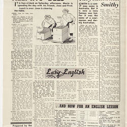 Newsletter - The Good Neighbour, Department of Immigration, No 32, Aug 1956