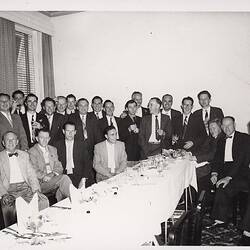 Photograph - Kodak Australasia Pty Ltd, Kodak Executives & Staff, Hotel Federal, Melbourne, Victoria,1957