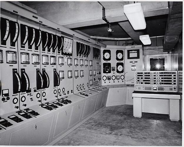 Photograph - Kodak Australasia Pty Ltd, Control Panel, Coating Building For The Emuilsion Coating Machine, Coburg, circa 1964