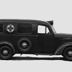Negative - International Harvester, D2 Motor Ambulance (Presentation), RAAF, 1940