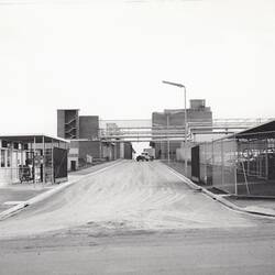 Photograph - Kodak, 'Main Drive Way and Gatehouse', Coburg, 1960
