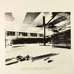 Photograph - Interior of Eastern Annexe, Exhibition Building, Melbourne, 1972
