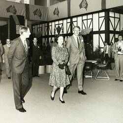 Photograph - Commonwealth Heads of Government Meeting, Visit by Queen Elizabeth II, Royal Exhibition Building, Melbourne, 30 Sep-7 Oct 1981