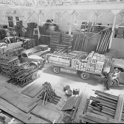 Negative - International Harvester, London Shipment, D30 & D300 Trucks, Geelong Factory, 1940
