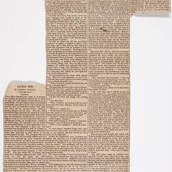 Newspaper Clipping - 'Little Joe', The Empire, Sydney, 5 Mar 1860