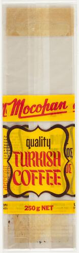 Plastic Bag - Mocopan, Turkish Coffee, circa 1972