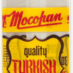 Plastic Bag - Mocopan, Turkish Coffee, circa 1972