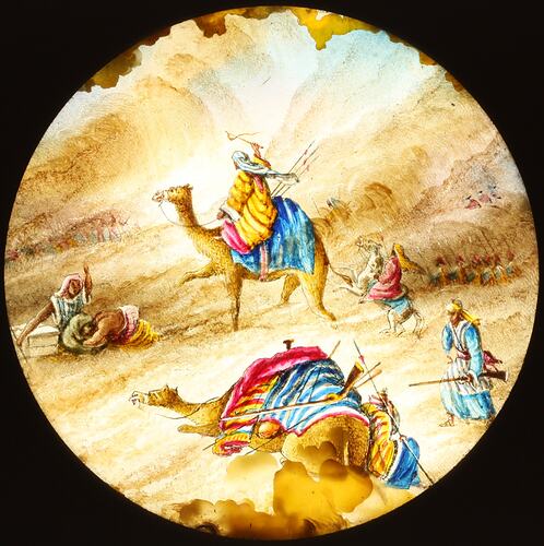Lantern Slide - 'Sandstorm', 1850-1900