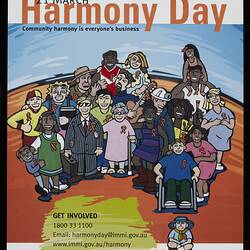 Poster - Harmony Day, Department of Immigration, Multicultural and Indigenous Affairs