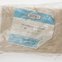 Bandage - Triangular, First Aid Kit, Homemade, Sophus Bruhn, circa 1970-1990