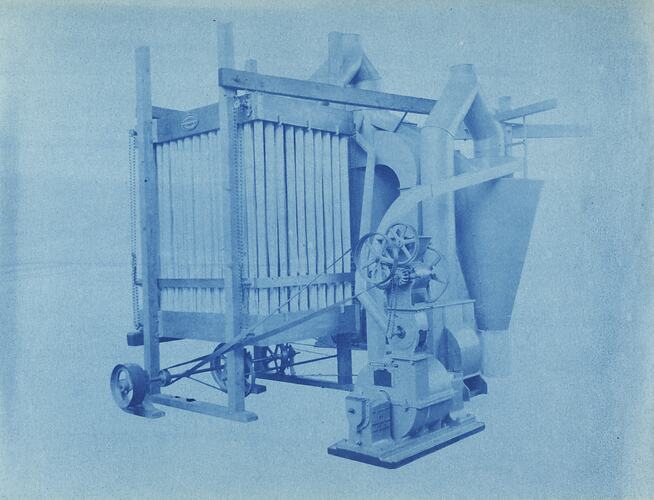 Photograph - Schumacher Mill Furnishing Works, Grinding Machine, Port Melbourne, Victoria, circa 1940s