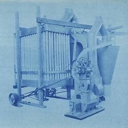 Photograph - Schumacher Mill Furnishing Works, Grinding Machine, Port Melbourne, Victoria, circa 1940s