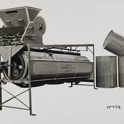 Photograph - Schumacher Mill Furnishing Works, Seed Grading Machine, Port Melbourne, Victoria, circa 1940s