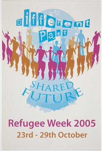 Postcard - 'Different Past, Shared Future', Refugee Week 23-29 Oct 2005