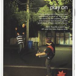 Booklet - 'Welcome to the AFL', Australian Football League, 2006