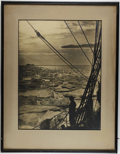 Photograph - The Discovery Near Enderby Land', BANZARE Voyage 1, Antarctica, 1929-1930