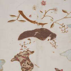 Detail of quilt applique