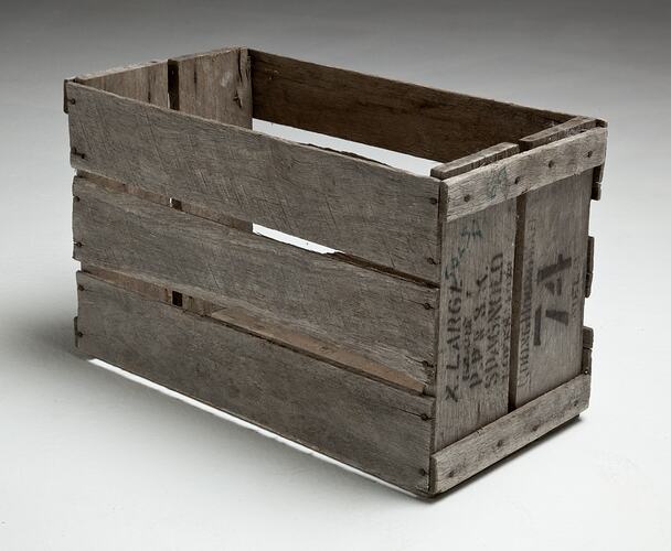 Crate - Wooden, Large, circa 1960s