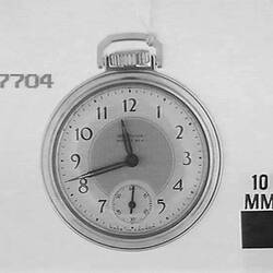 Pocket Watch - Western Clock Co., 'Westclox Pocket Ben', 1927